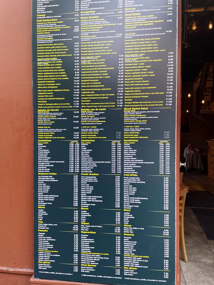 Menu Cafe Inn-1